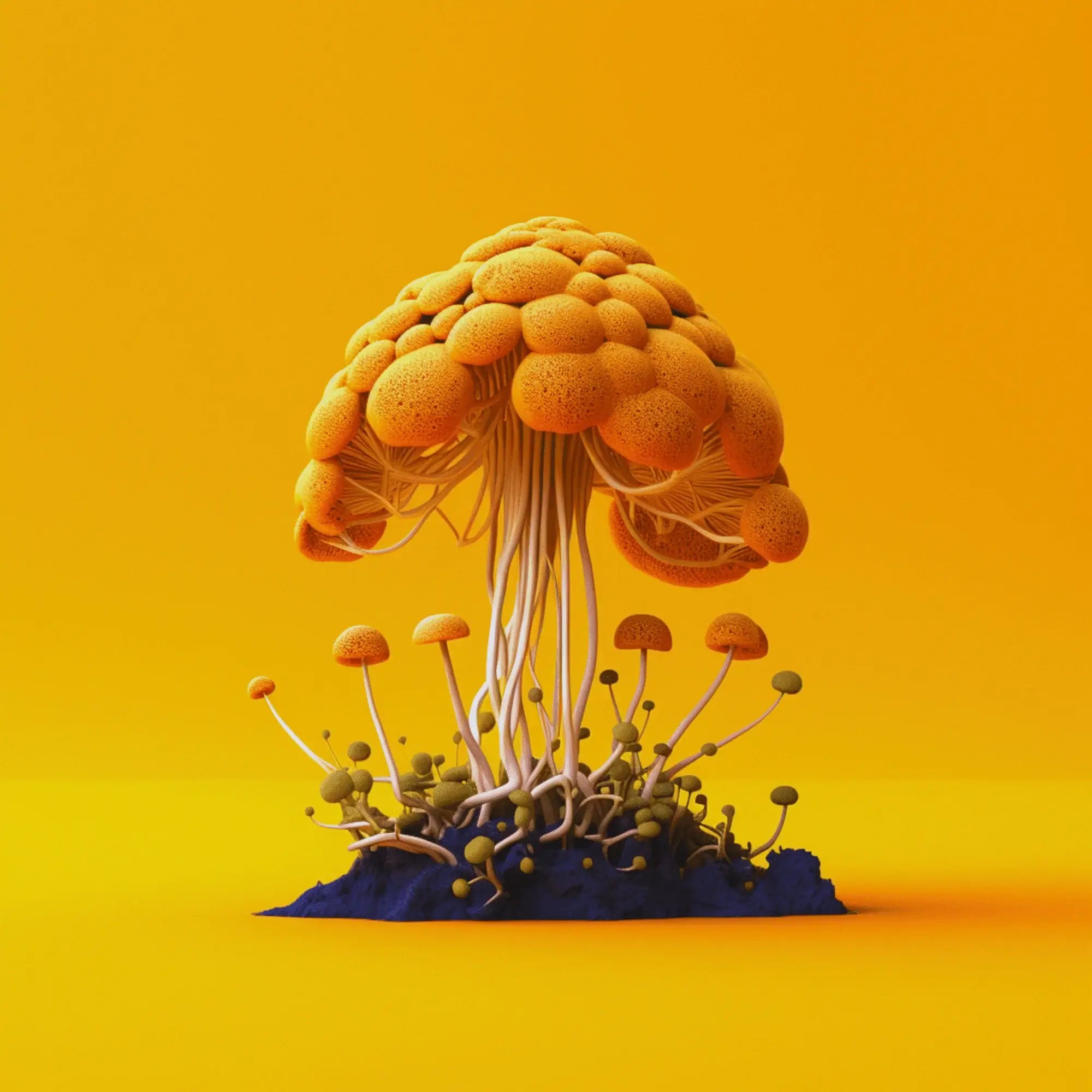 Brain Mushroom Image