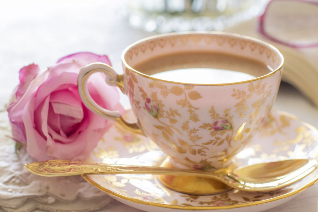 Shroom tea in a cup