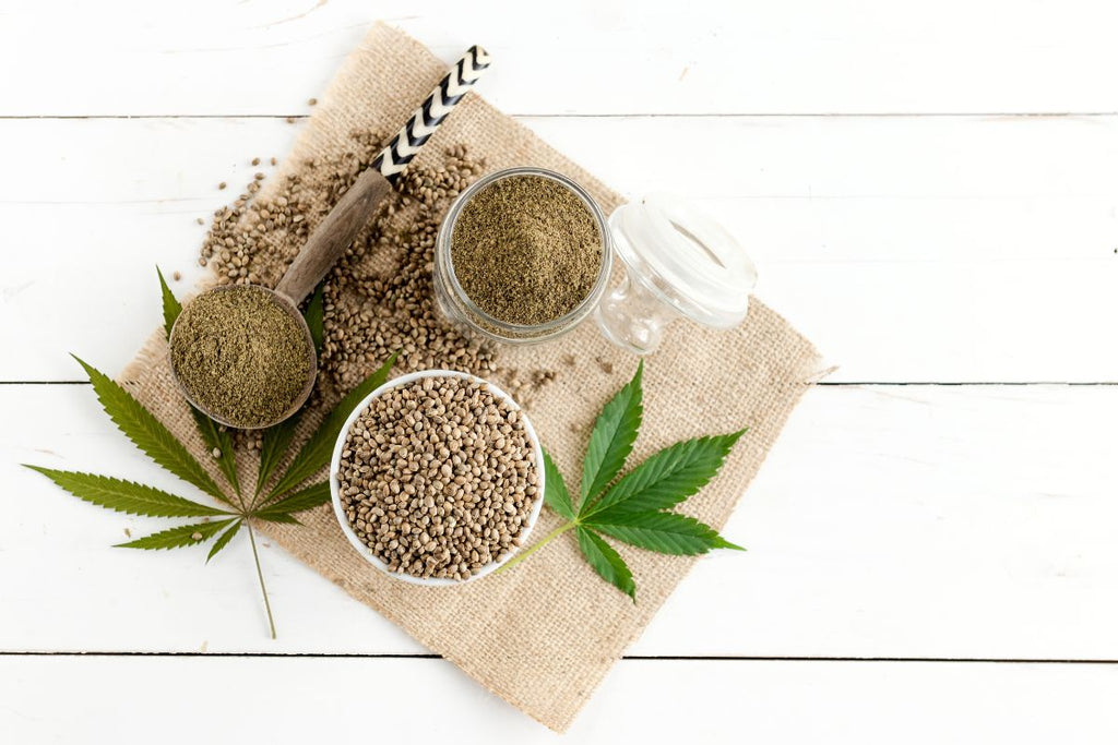 hemp seeds and hemp flour