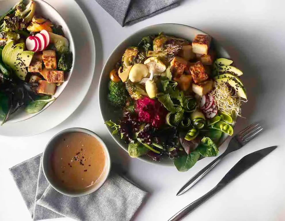 Mixed veggies in a bowl