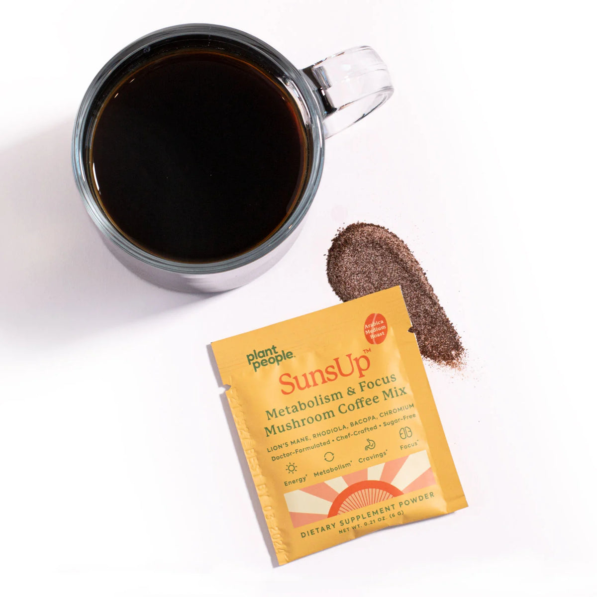SunsUp - Metabolism &amp; Focus Mushroom Coffee Mix