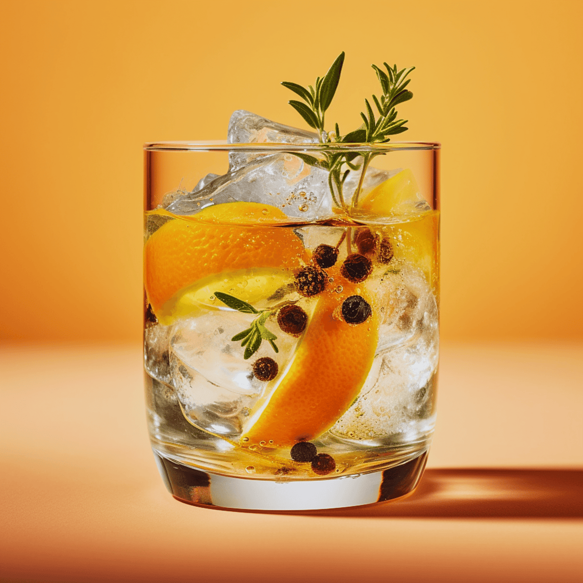 Gin and Tonic with Tumeric