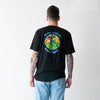 Green Peace Black Hemp Tee Back