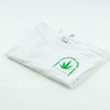 White tee by The cannabis company